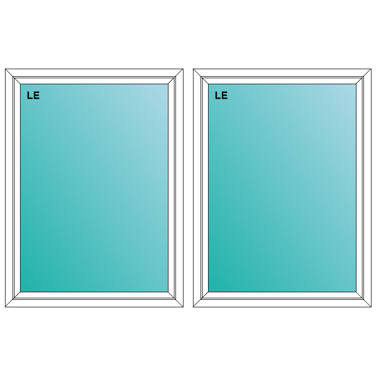 INSPIRE VINYL PW 3040 - Picture Window - Highlinesupplies.com