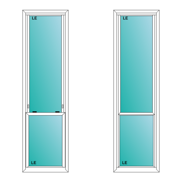 INSPIRE VINYL SH 2070 - Single Hung Window - Spirebuildingsupplies.com