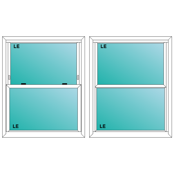 INSPIRE VINYL SH 3038 - Single Hung window - spirebuildingsupplies.com