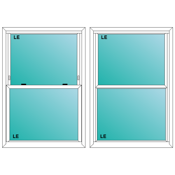 INSPIRE VINYL SH 3044 - Single Hung Window - spirebuildingsupplies.com