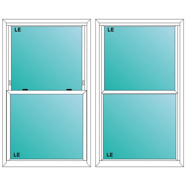 INSPIRE VINYL SH 3050 - Single Hung Window - spirebuildingsupplies.com