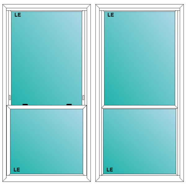 INSPIRE VINYL SH 3060 - Single Hung Window - spirebuildingsupplies.com