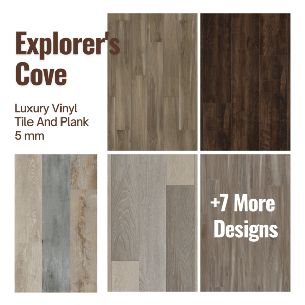 Explorer's Cove Luxury Vinyl Tile And Plank - spirebuildingsupplies.com