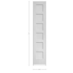 MDF Panel 1'6" x 8'0" 6 Panel Equal