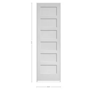 MDF Panel 2’4″ x 8’0″ 6 Panel Equal