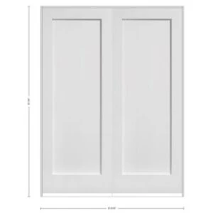 MDF Panel 2'6" x 6'8" 1 Panel Square Top