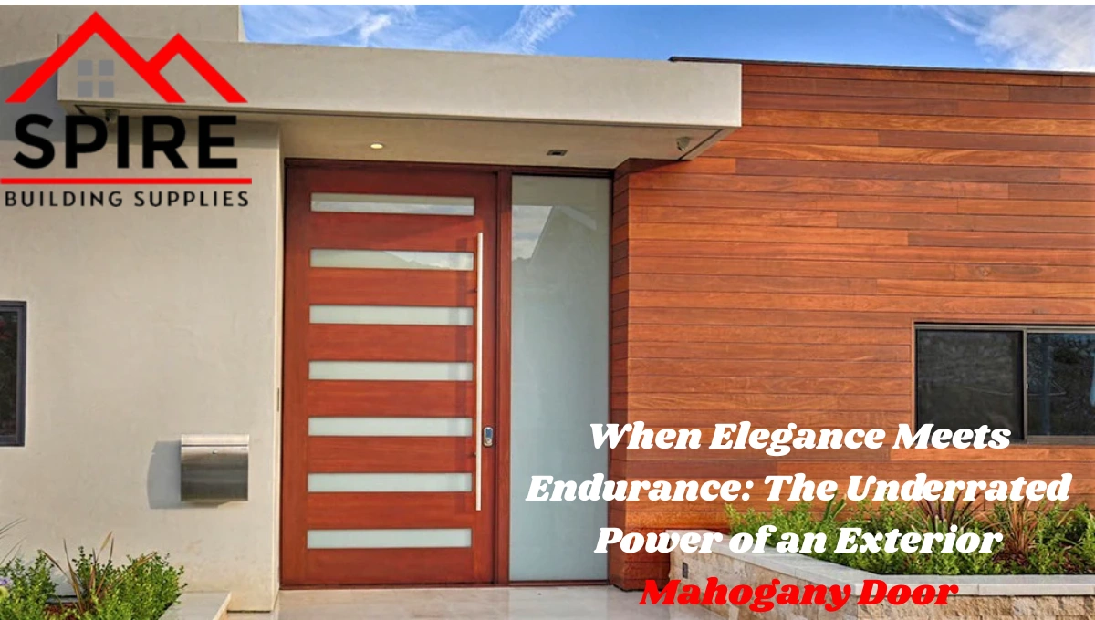 Exterior Mahogany Door
