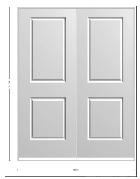 Two Panel Shaker Doors