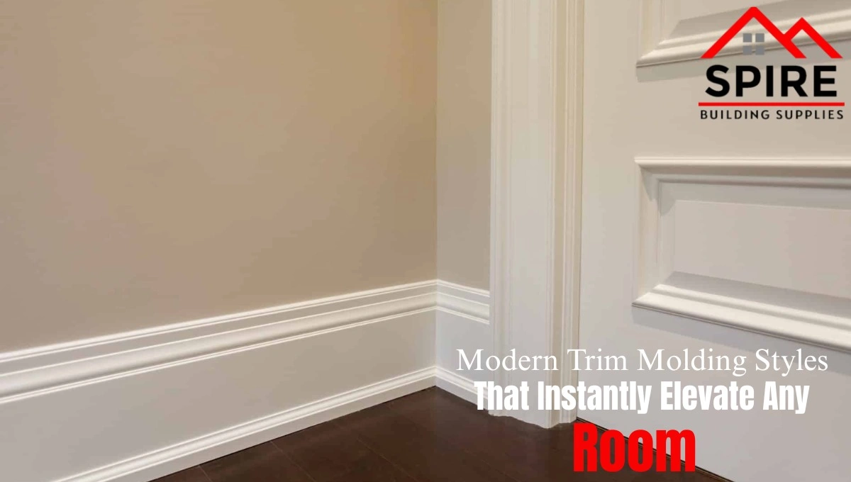 modern trim molding styles