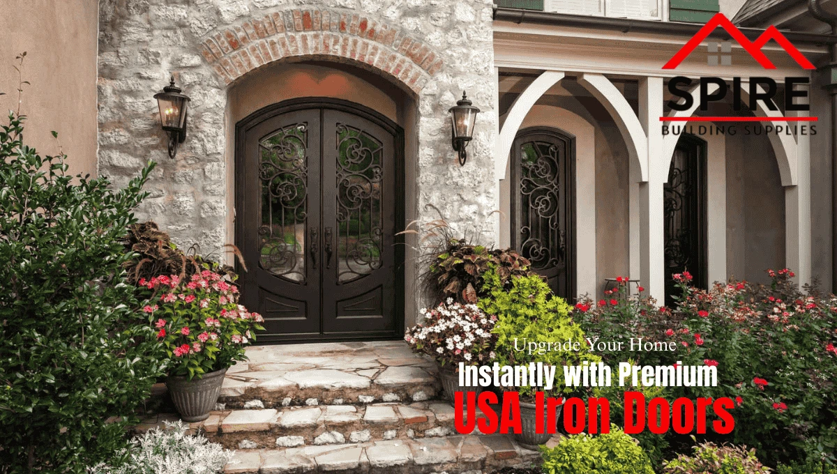 USA iron doors