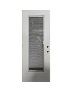 Fiberglass With Blinds glass