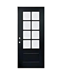 With 8lites flush glazed