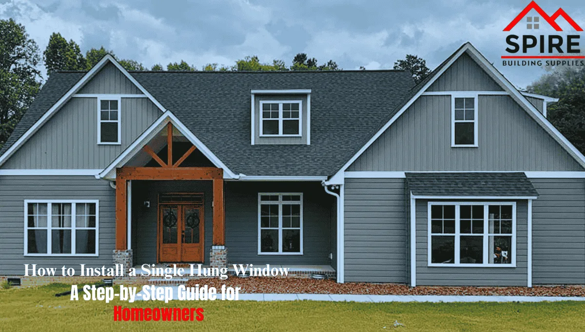 How to Install a Single Hung Window