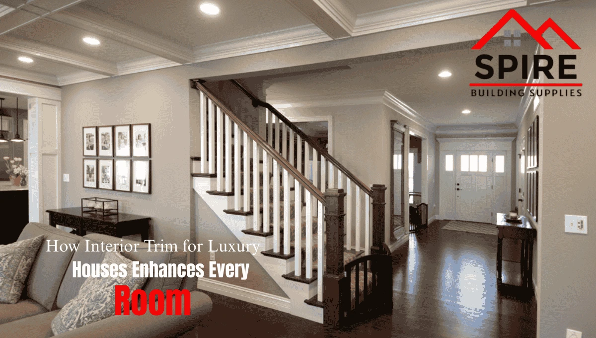 Interior trim for luxury houses