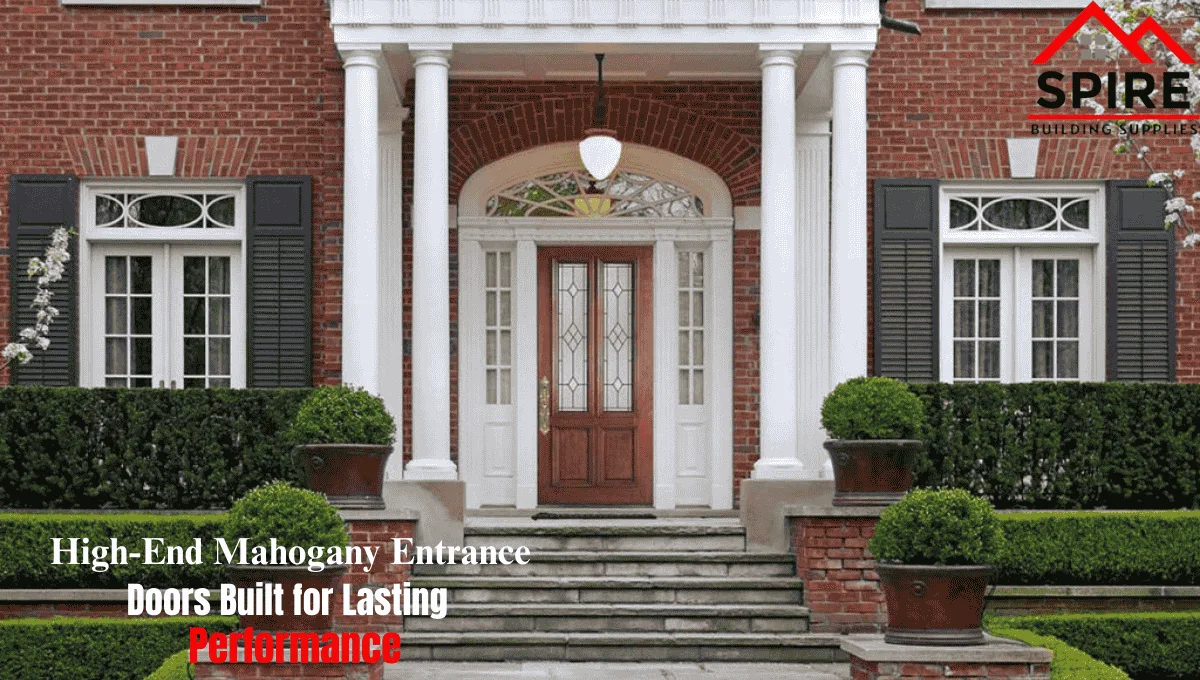 Mahogany Entrance Doors