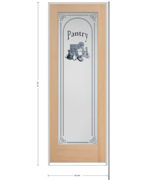 Pantry door