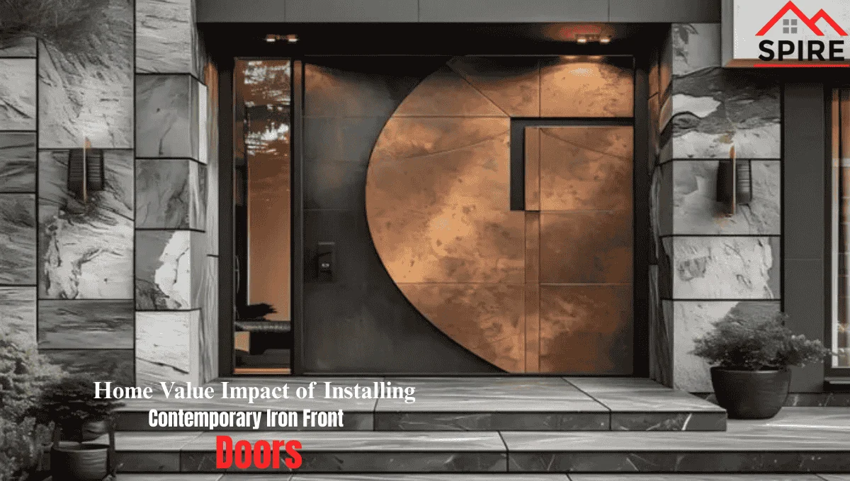 Contemporary Iron Front Doors