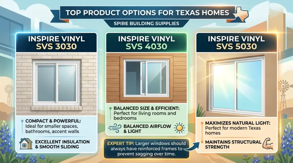 Top Product Options for Texas Homes