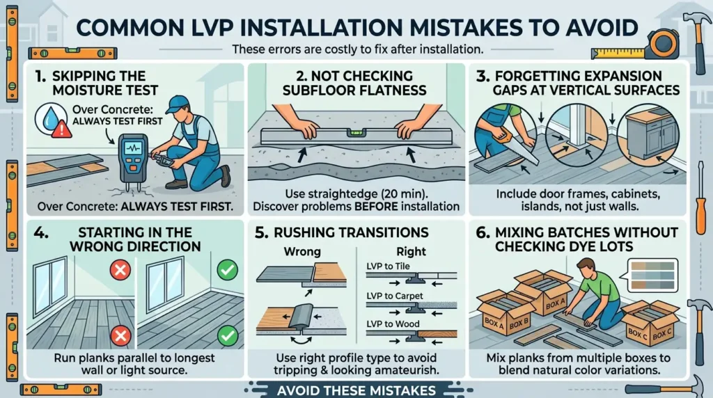 Common Installation Mistakes to Avoid