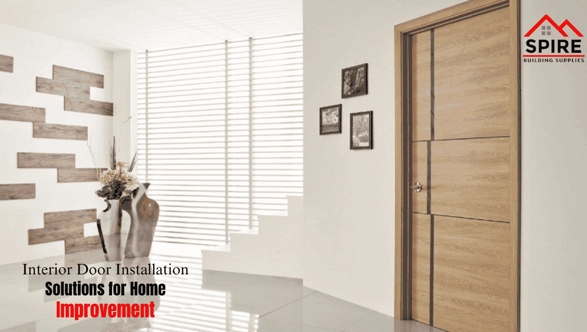 Interior door installation