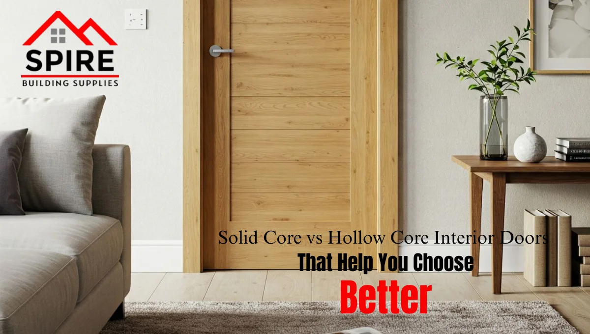 White Hollow Core Interior Doors