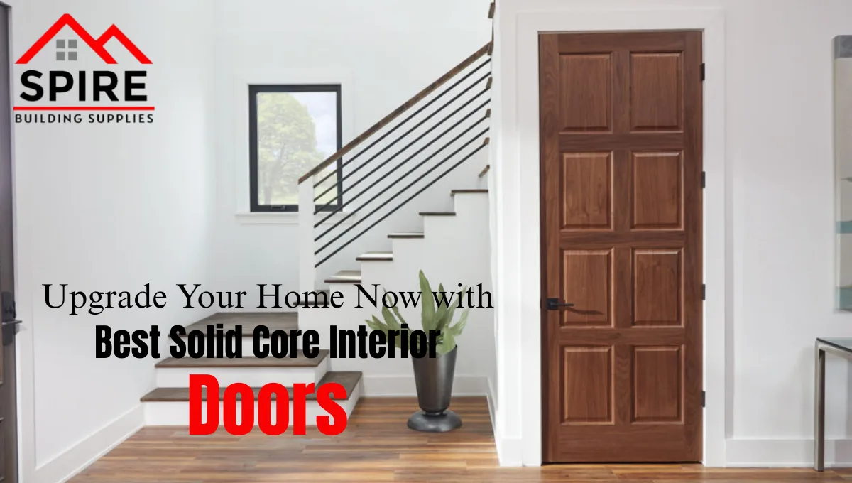 brown solid core interior doors