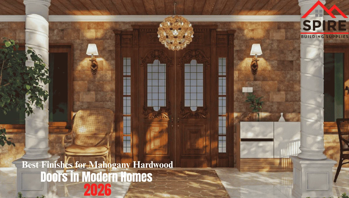 mahogany hardwood doors