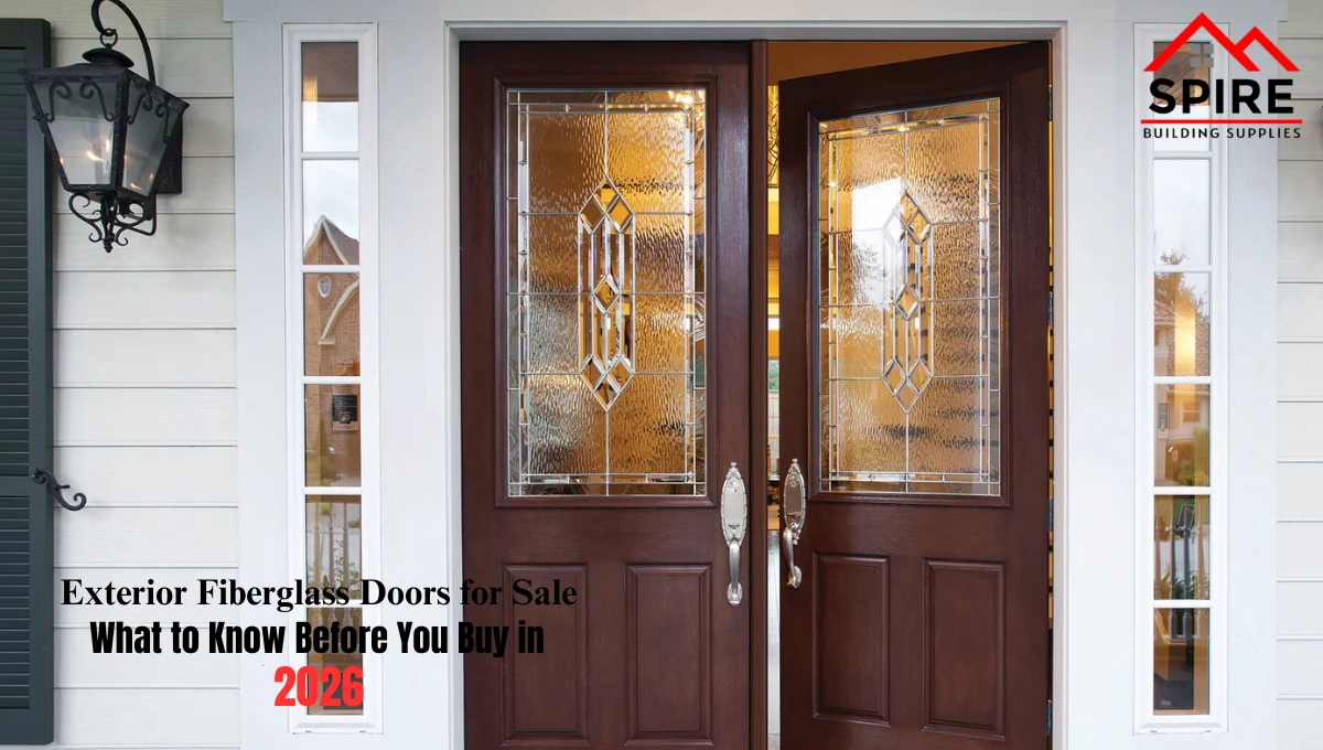 Exterior Fiberglass Doors for Sale
