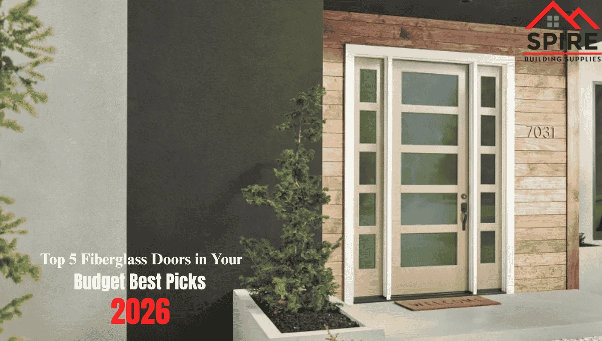 Top 5 Fiberglass Doors in Your Budget