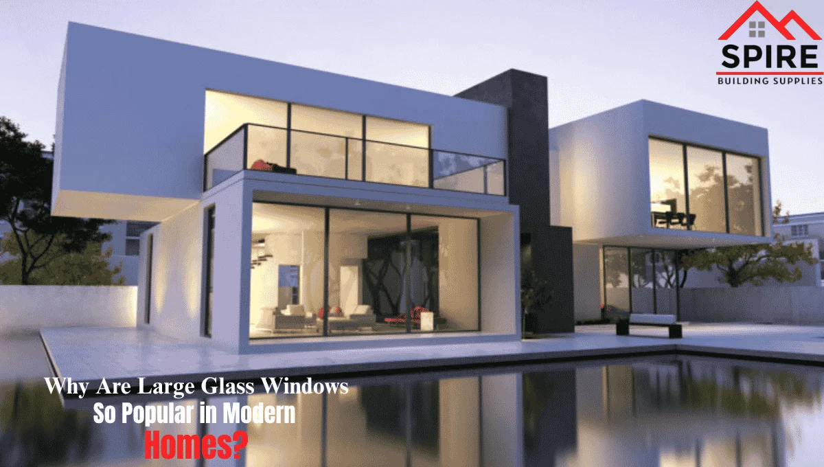 large glass windows for homes