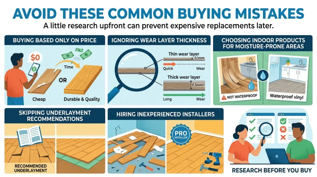 Common Buying Mistakes