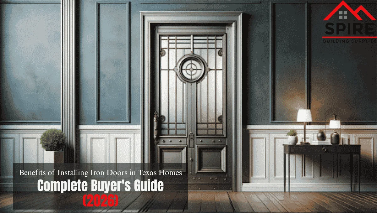 Benefits of Installing Iron Doors in Texas Homes