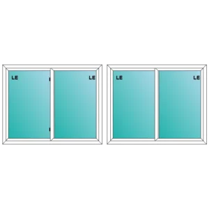 INSPIRE VINYL SVS 5040- Sliding window