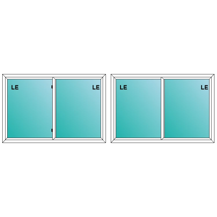 INSPIRE VINYL SVS 6040 Sliding Window